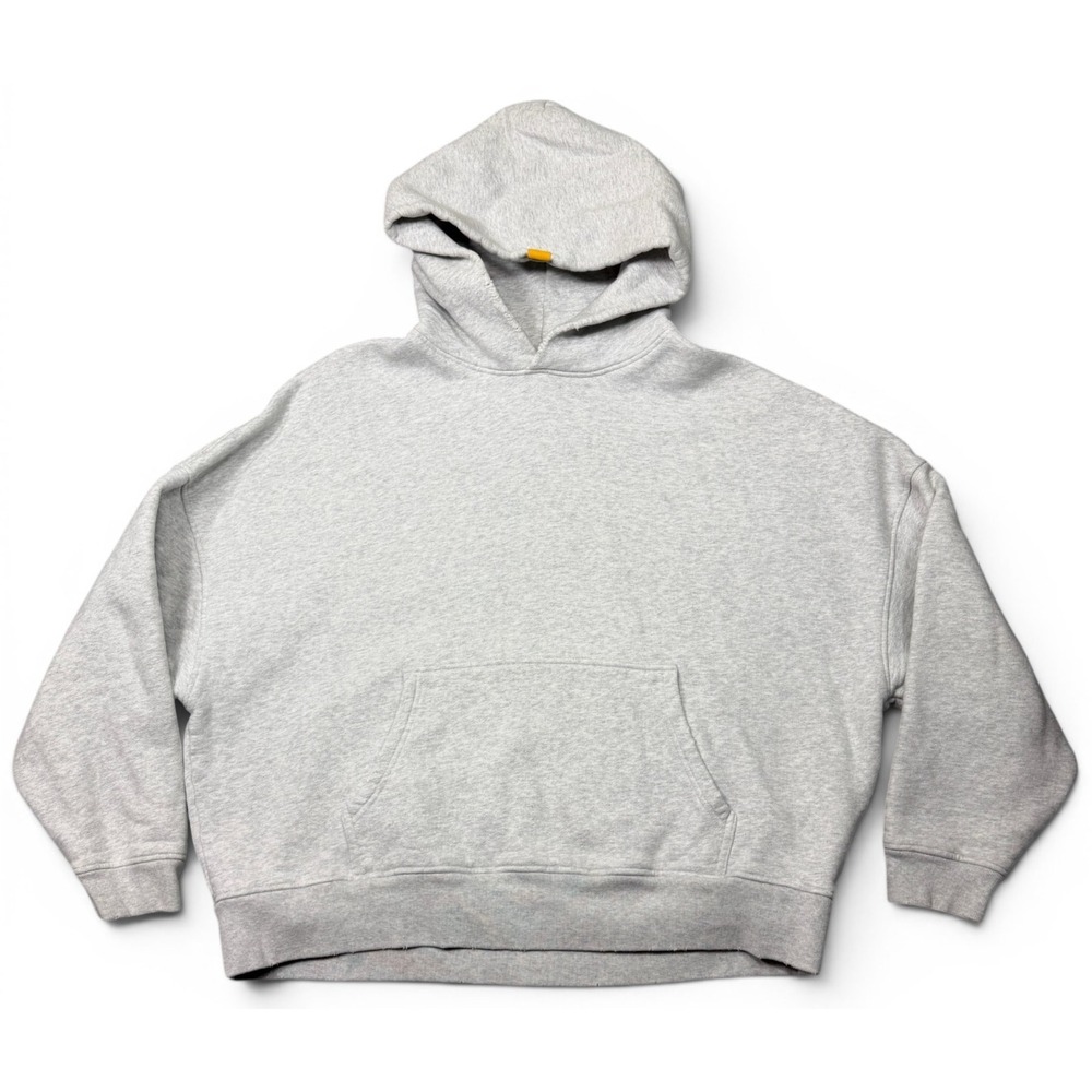 Yellow Label Co.‎ Hoodie Sweatshirt Mens One Size Gray Pullover Fleece Portugal